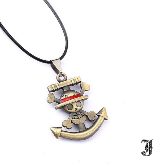 One Piece: Monkey D. Luffy Anchor Pendant