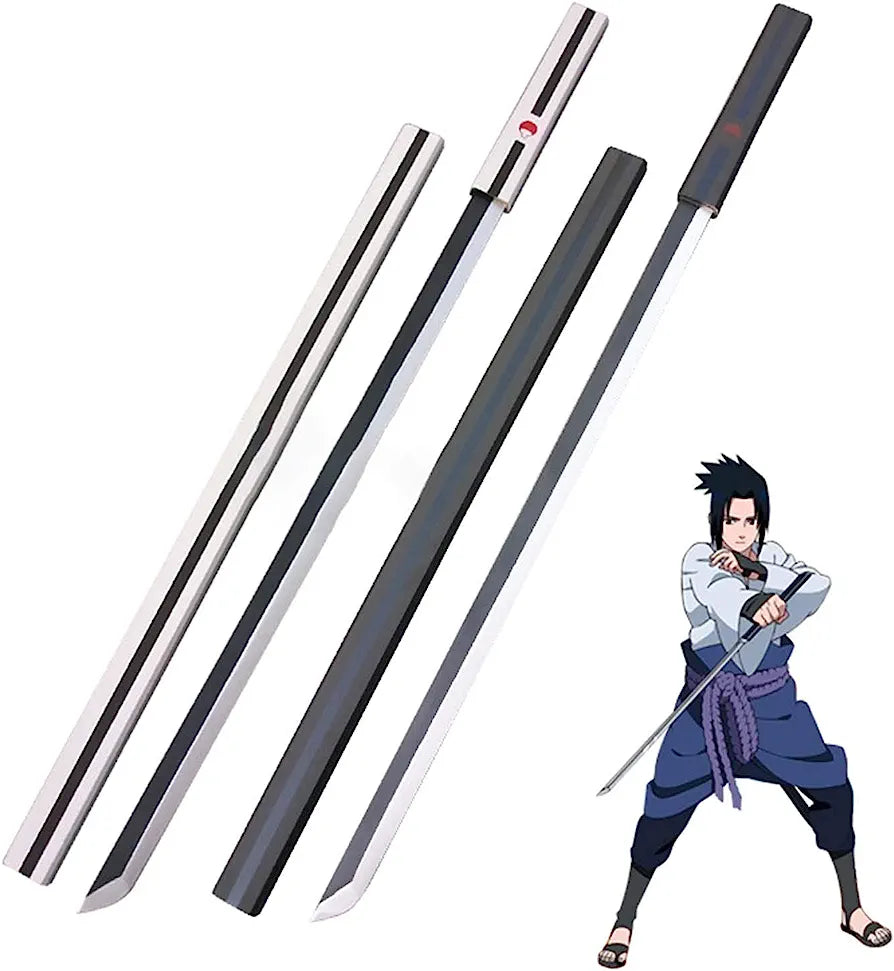 Naruto: Sasuke Sword of Kusanagi Practice Katana (wooden) White Versio –  Jasicnytum
