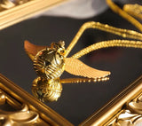 Golden Snitch Pocket Watch Necklace