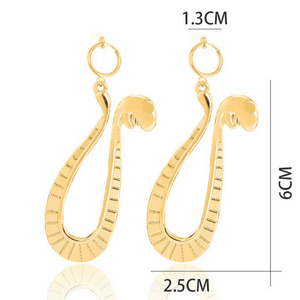 One Piece: Boa Hancock's Snake Earrings