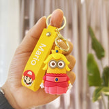 Mario Princess Minion Keychain