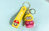Mario Princess Minion Keychain