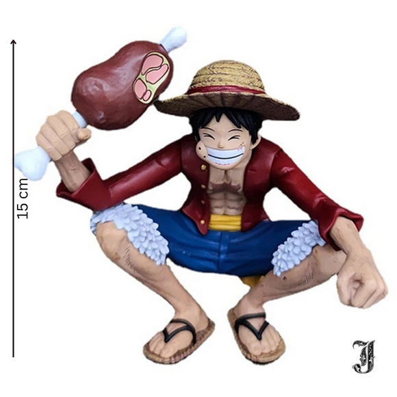 One Piece: Luffy with meat Figure