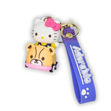 Hello Kitty Riding Keychain
