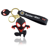 Black Spider-Man Keychain