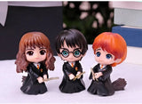 Harry Potter Trio Broomstick Figure Set