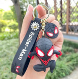 Black Spider-Man Keychain