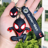 Black Spider-Man Keychain