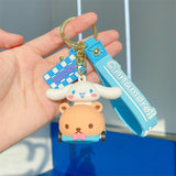 Cinnamoroll Riding Keychain
