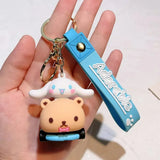 Cinnamoroll Riding Keychain