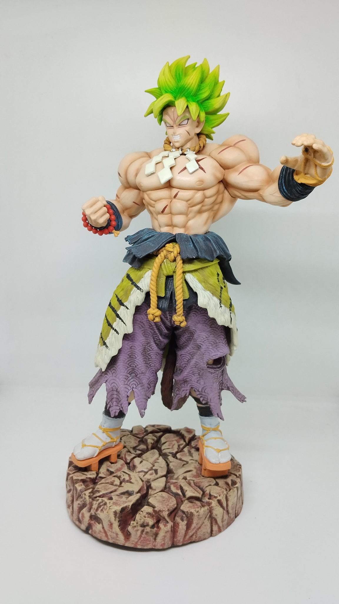 Dragon Ball Z - Broly Samurai Figure – flyingraijinotakufactory