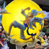 🌙 Monkey D. Luffy – Gear 5 Moonlight Figure ☁️