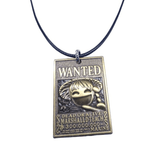 Luffy Wanted Necklace