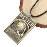 Luffy Wanted Necklace