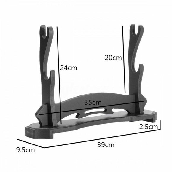 Double Layer Katana Stand (wooden)