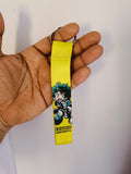 Deku: Izuku Midoriya Fabric Keytag- My Hero Academia