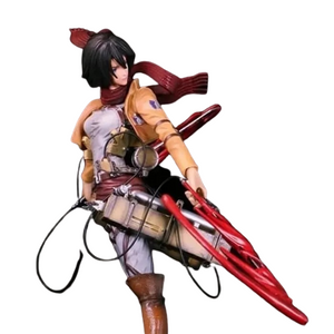 QuesQ Attack on Titan: Mikasa Ackerman PVC Figure : Amazon.com.au: Toys &  Games