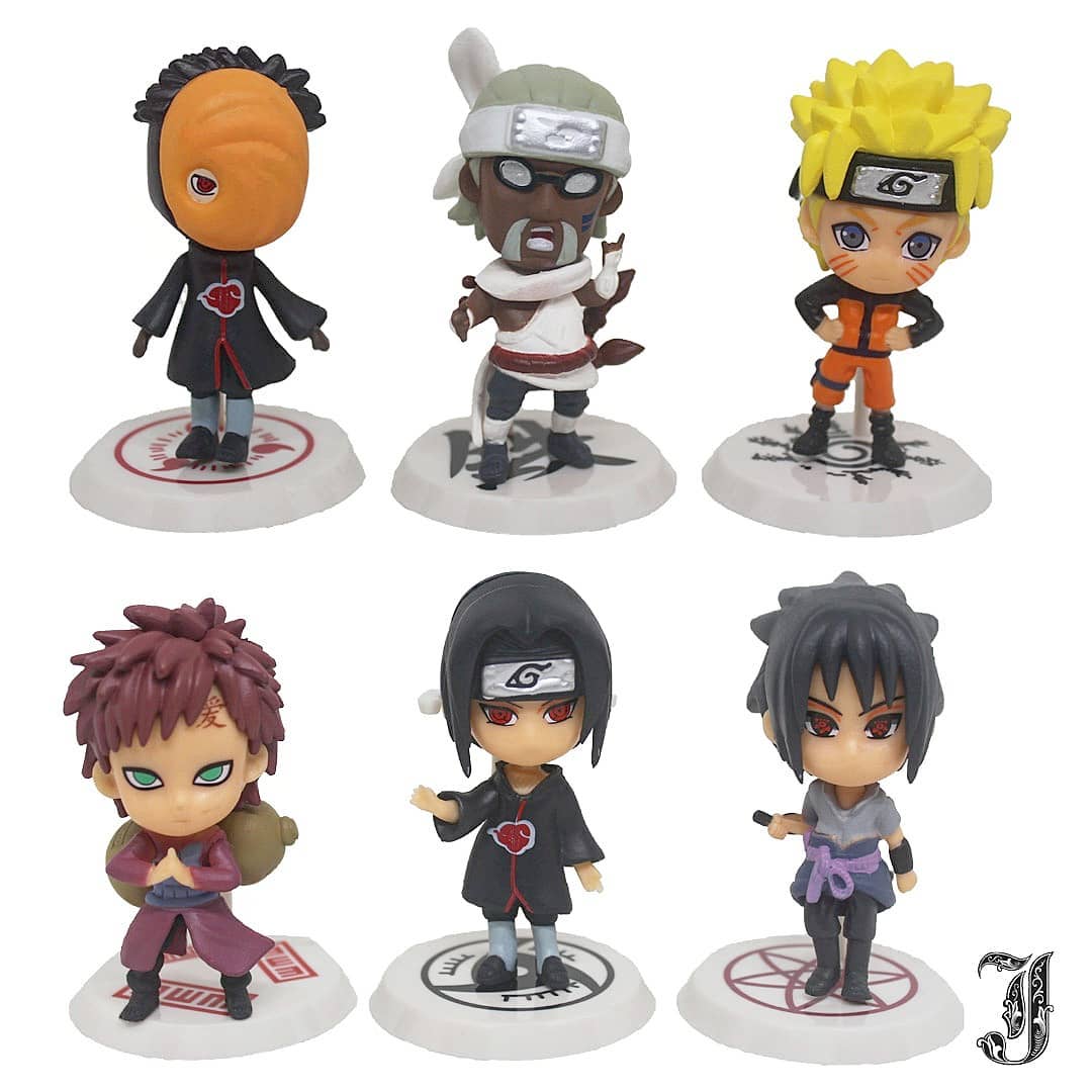 Naruto: Small Set of 6 Figures(Version A) – Jasicnytum