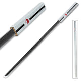 Naruto: Sasuke Sword of Kusanagi Practice Katana (wooden) White Version