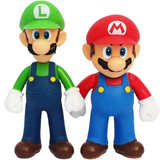 Super Mario: Mario and Luigi Set of 2 Action Figures