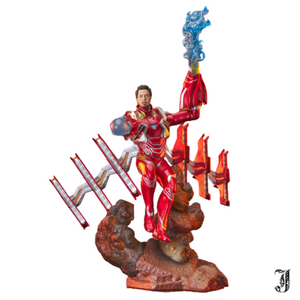 Marvel: Iron Man (MK 50) Unmasked Deluxe Gallery Diorama