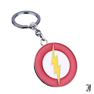 Flash Logo Metal Keychain