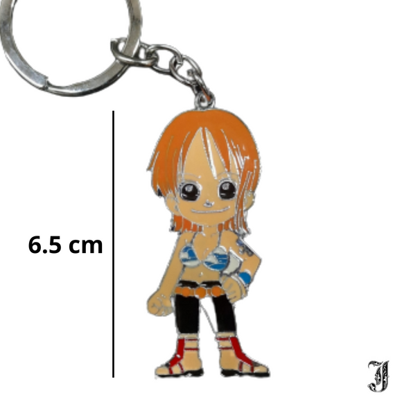 One Piece: Nami Metal Keychain (Version A)