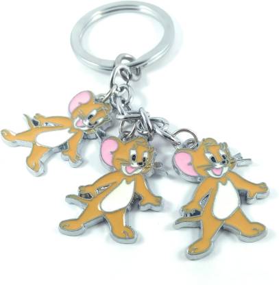 Tom and Jerry: Triple Jerry Keychain